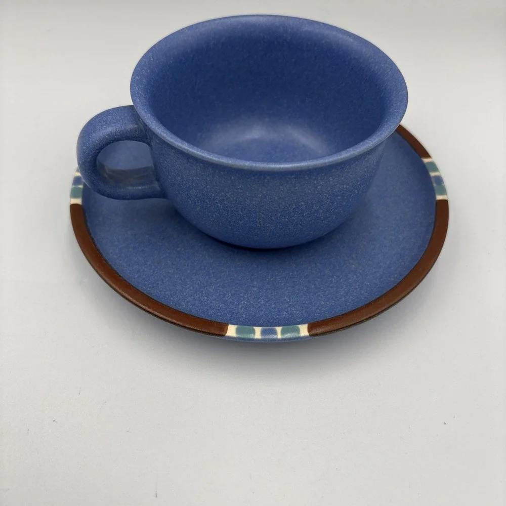 Mesa Sky Blue Cup and Saucer Sets 2 Pieces‎ Set Japan